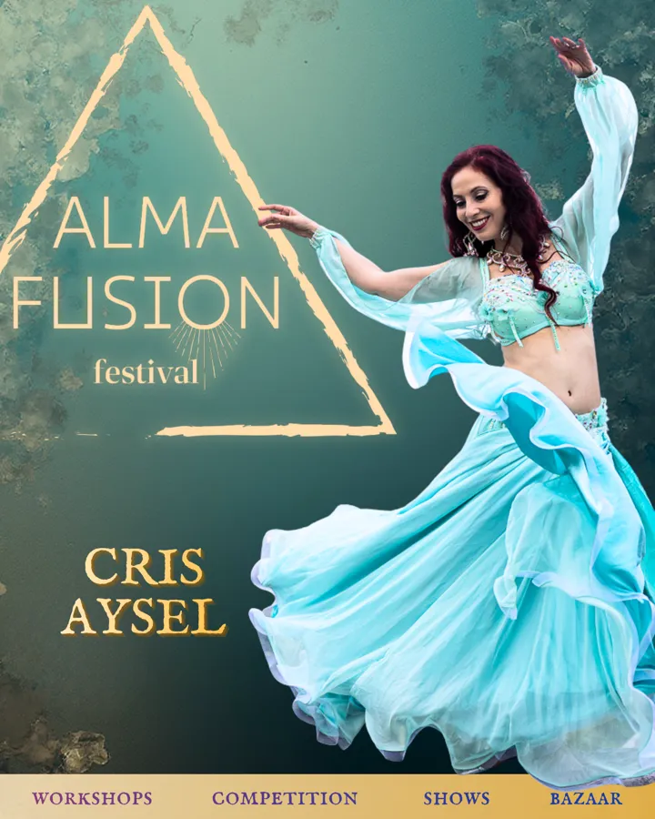 Cartaz oficial de Cris Aysel, workshops 2026.