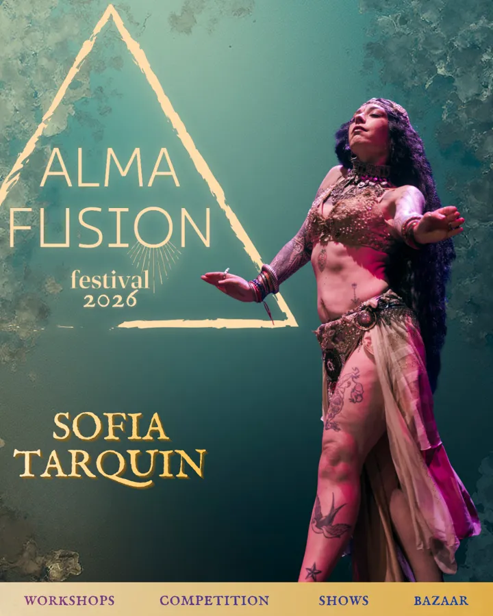 Cartaz oficial de Sofia Tarquin, workshops 2026.